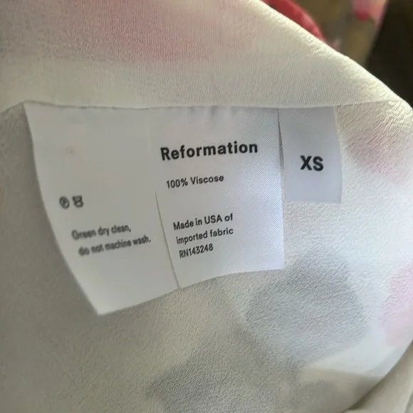 Reformation Bell Dress-Josephine -Mini - Picture 9 of 16